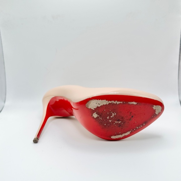 Christian Louboutin Pink Patent Leather Heels - Picture 10 of 14